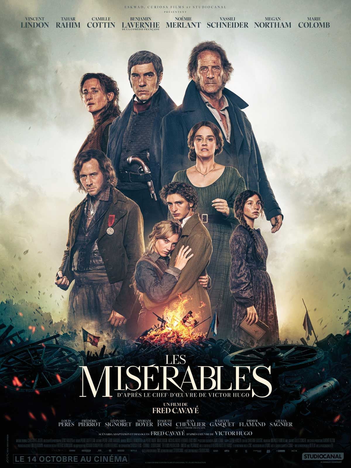 Affiche film LES MISERABLES PARTIE 1